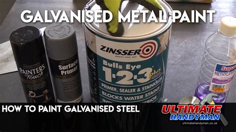 how to prepare sheet metal for paint|spray primer for galvanized metal.